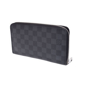 Louis Vuitton Zippy Black Organizer Graphite